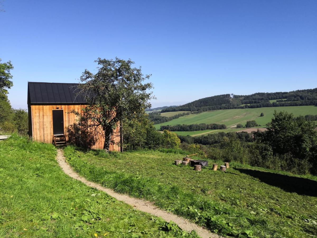 Tri Domky - Tiny Houses Depoltice ภายนอก รูปภาพ