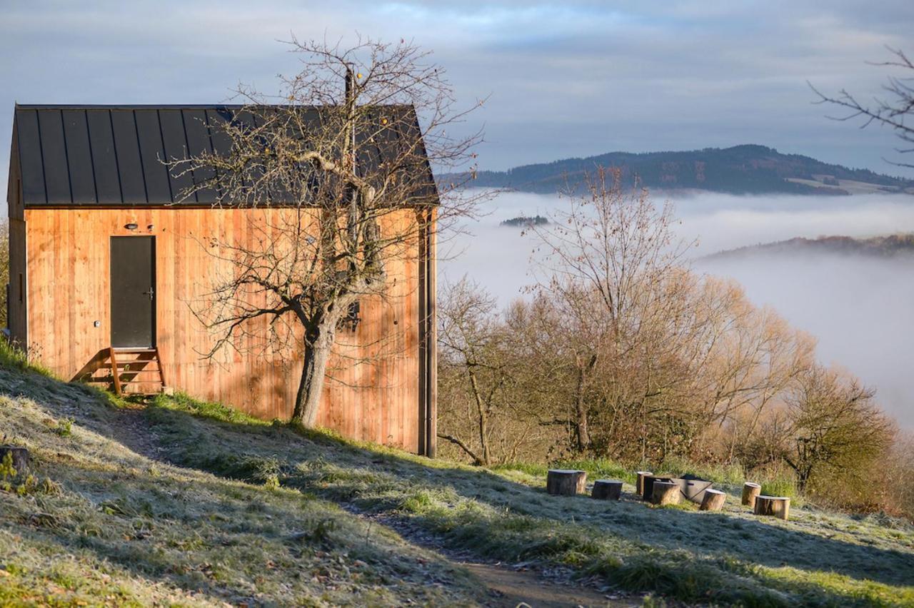 Tri Domky - Tiny Houses Depoltice ภายนอก รูปภาพ