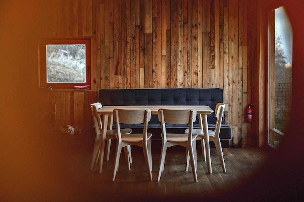 Tri Domky - Tiny Houses Depoltice ภายนอก รูปภาพ