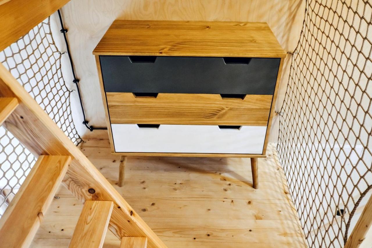 Tri Domky - Tiny Houses Depoltice ภายนอก รูปภาพ