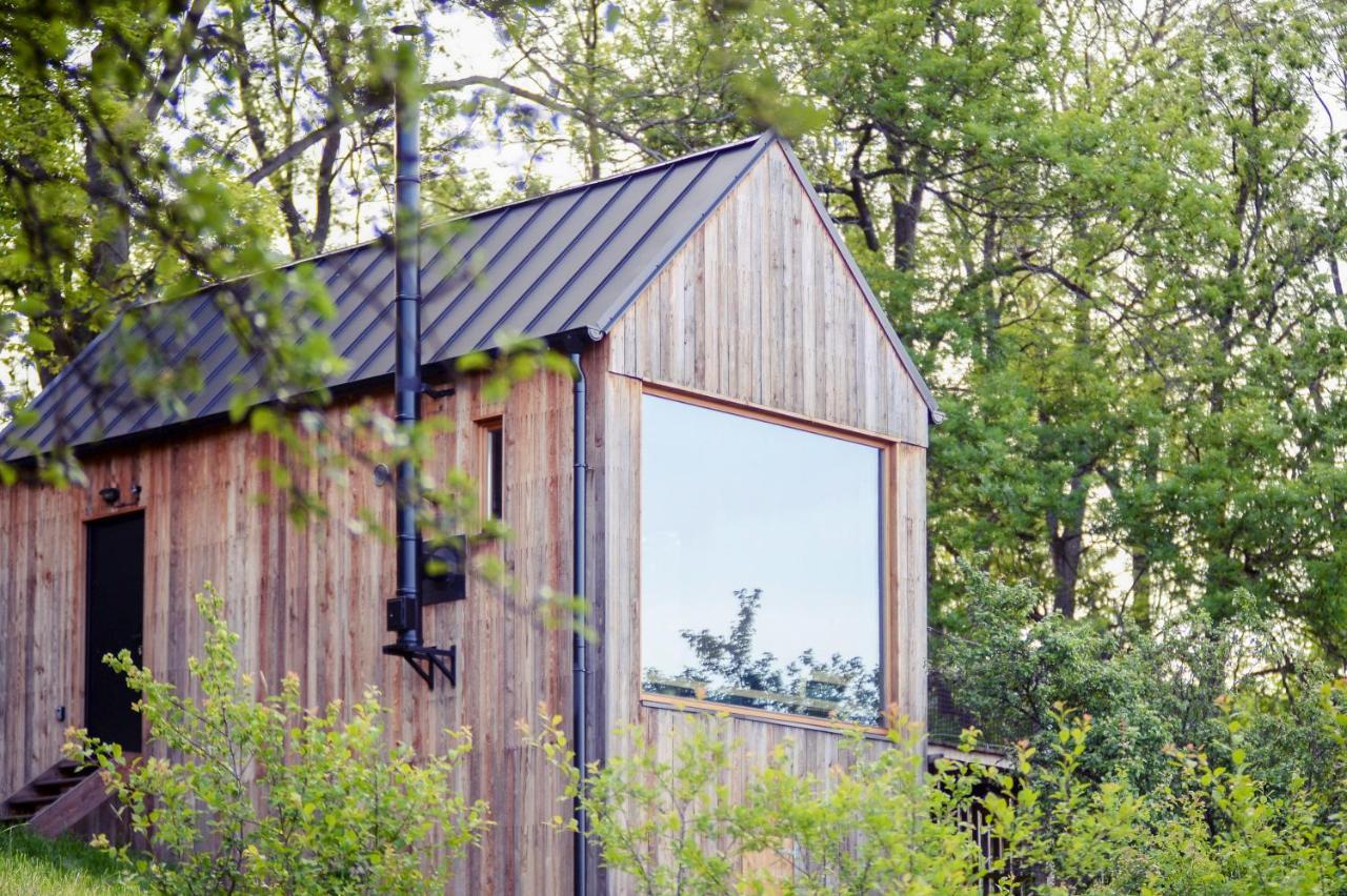 Tri Domky - Tiny Houses Depoltice ภายนอก รูปภาพ