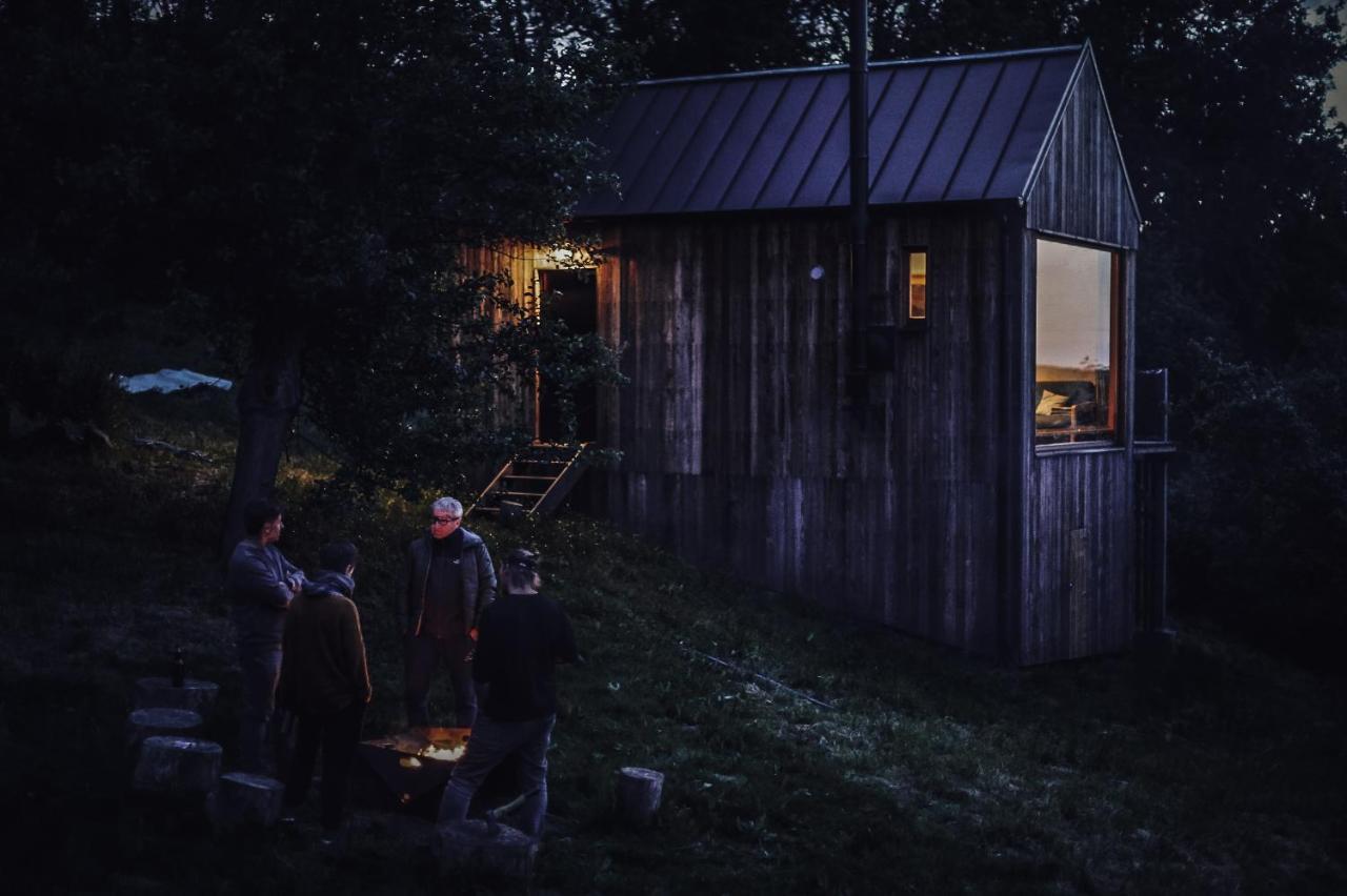Tri Domky - Tiny Houses Depoltice ภายนอก รูปภาพ