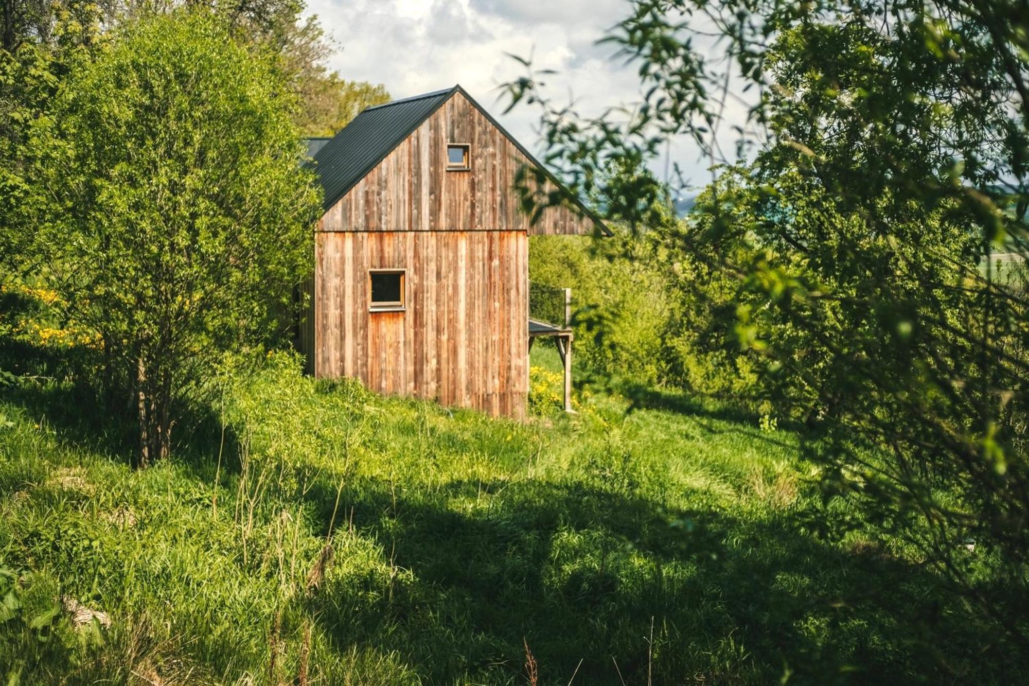 Tri Domky - Tiny Houses Depoltice ภายนอก รูปภาพ
