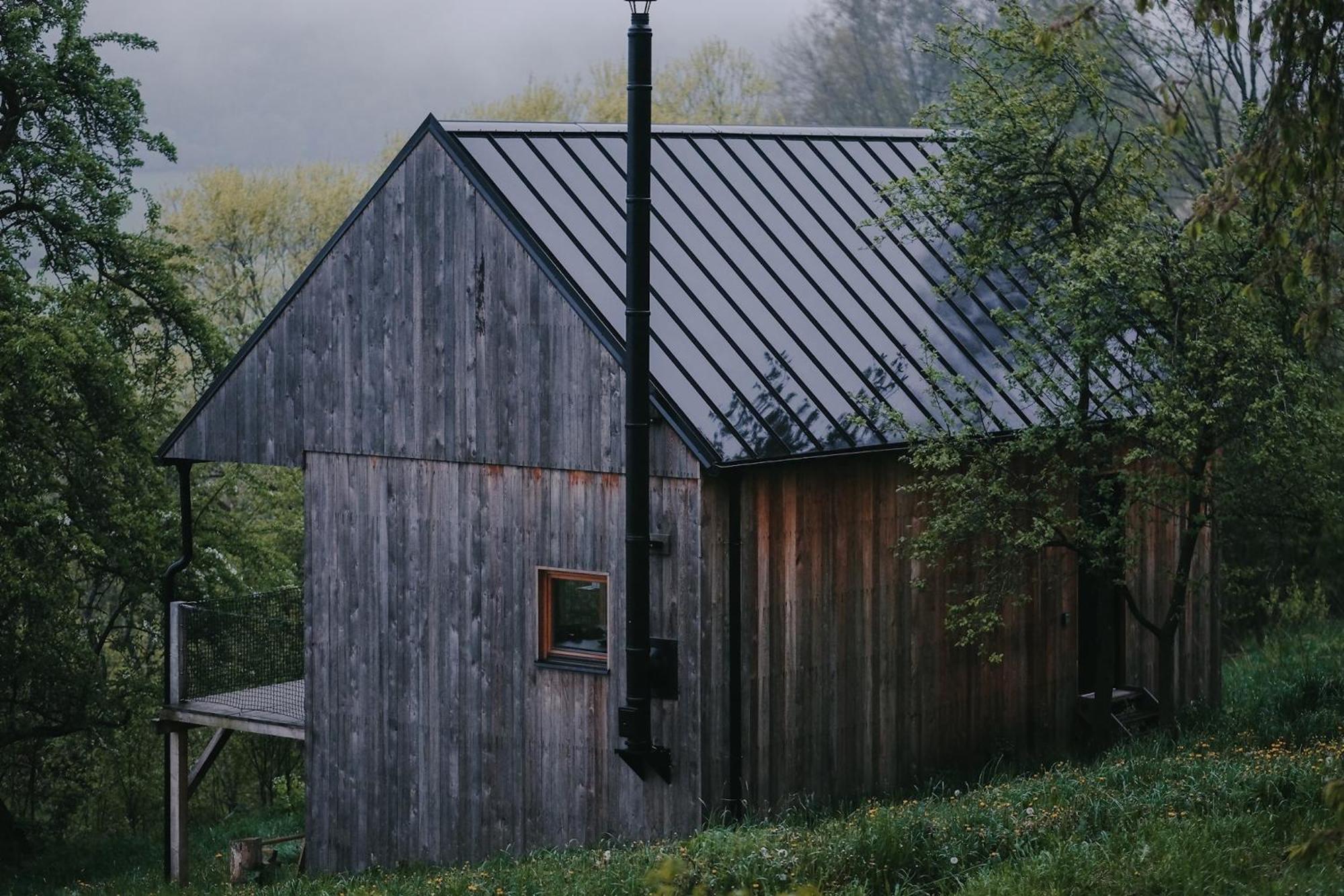 Tri Domky - Tiny Houses Depoltice ภายนอก รูปภาพ