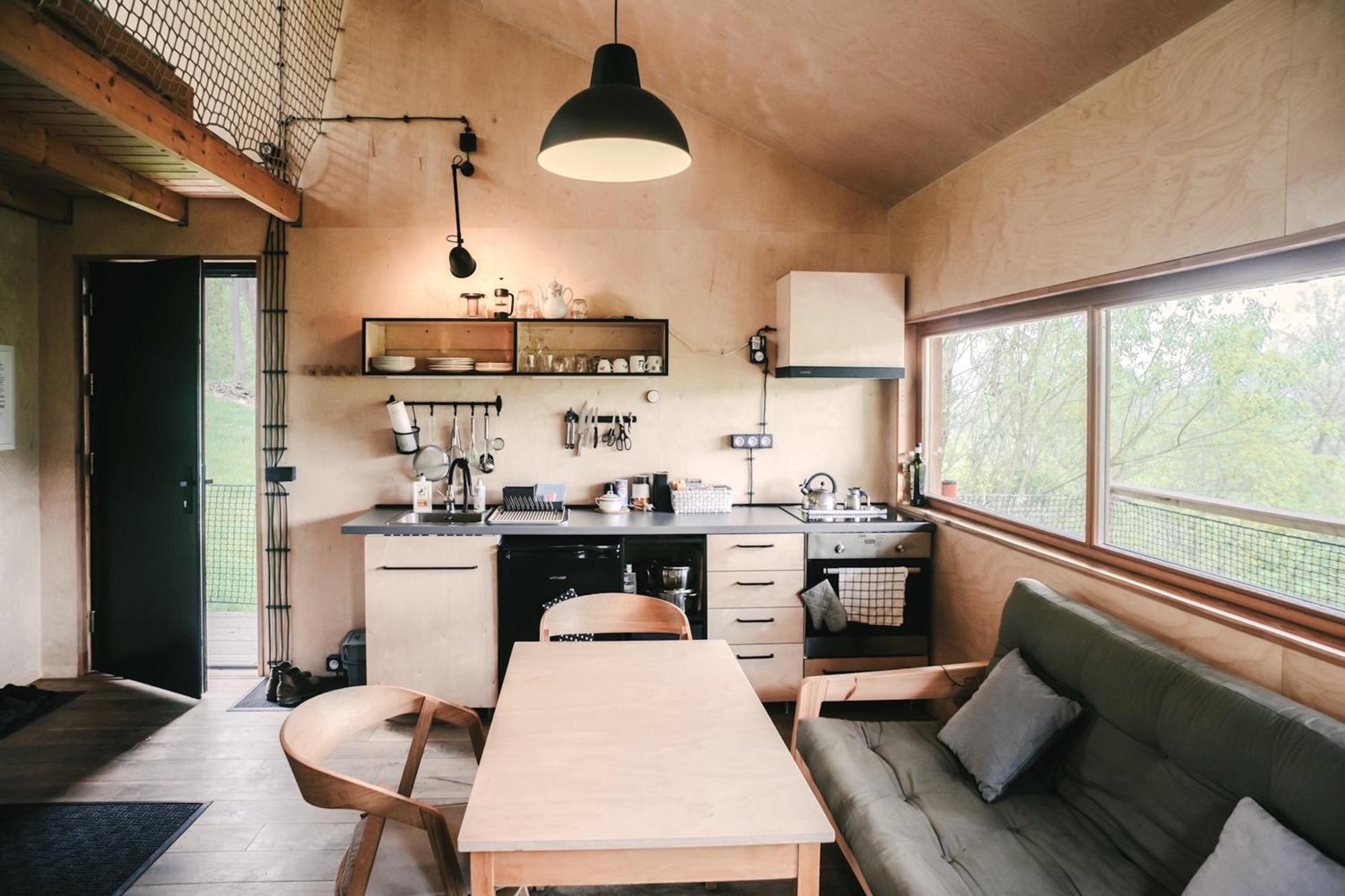 Tri Domky - Tiny Houses Depoltice ภายนอก รูปภาพ