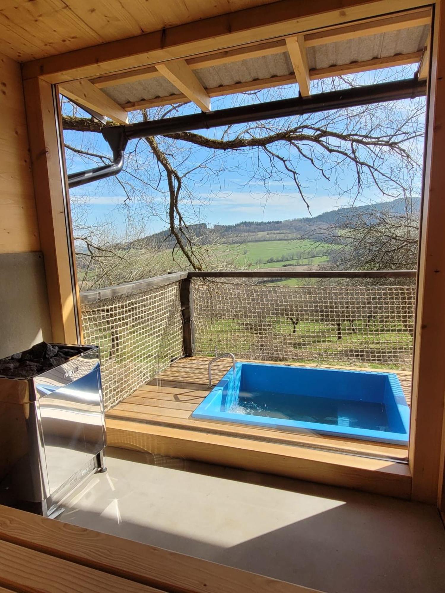 Tri Domky - Tiny Houses Depoltice ภายนอก รูปภาพ